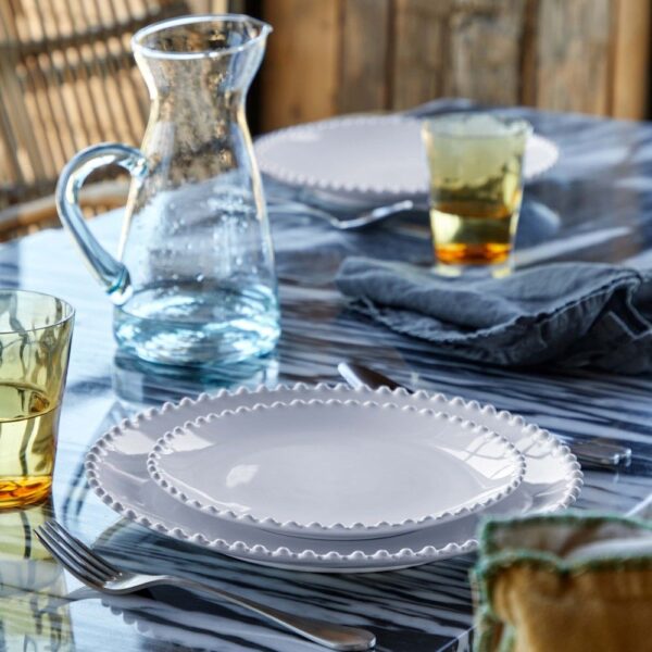 Costa Nova Pearl White Salad/Dessert Plate - Image 2