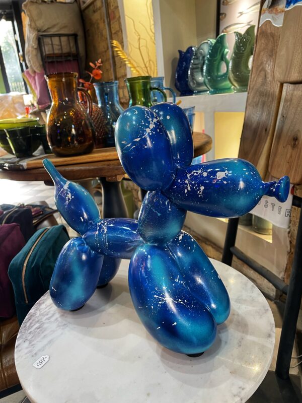 Yappie Dog Dark Blue Marble Large