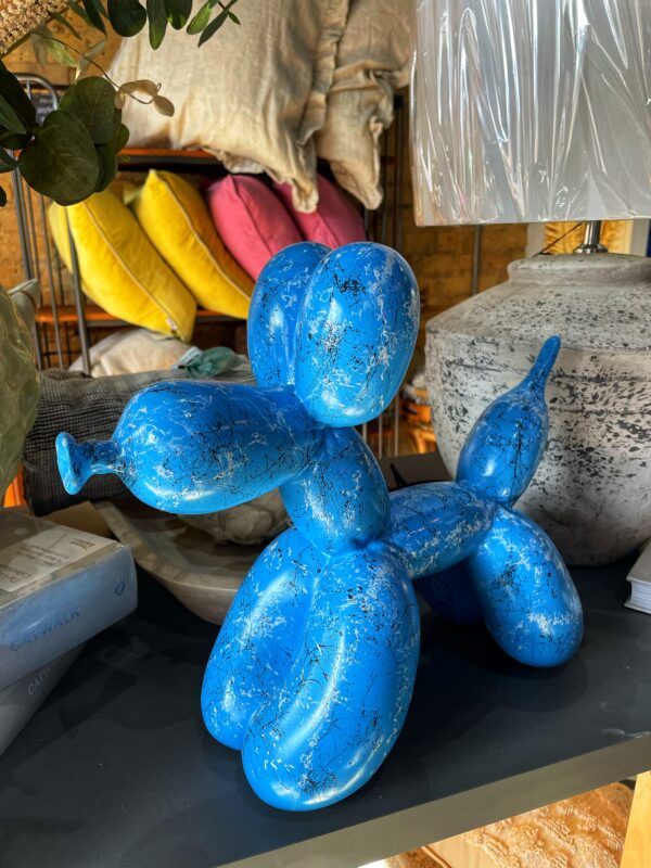 Yappie Dog Light Blue Marble Large