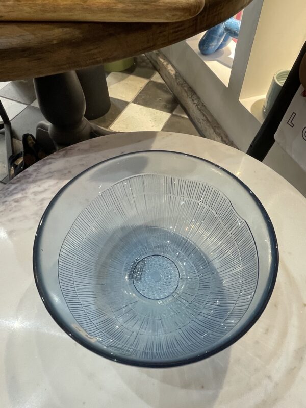 Recycled Glass Bowl Blue