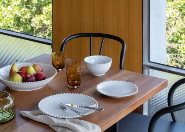 Costa Nova Pearl White Dinner Plate - Image 4