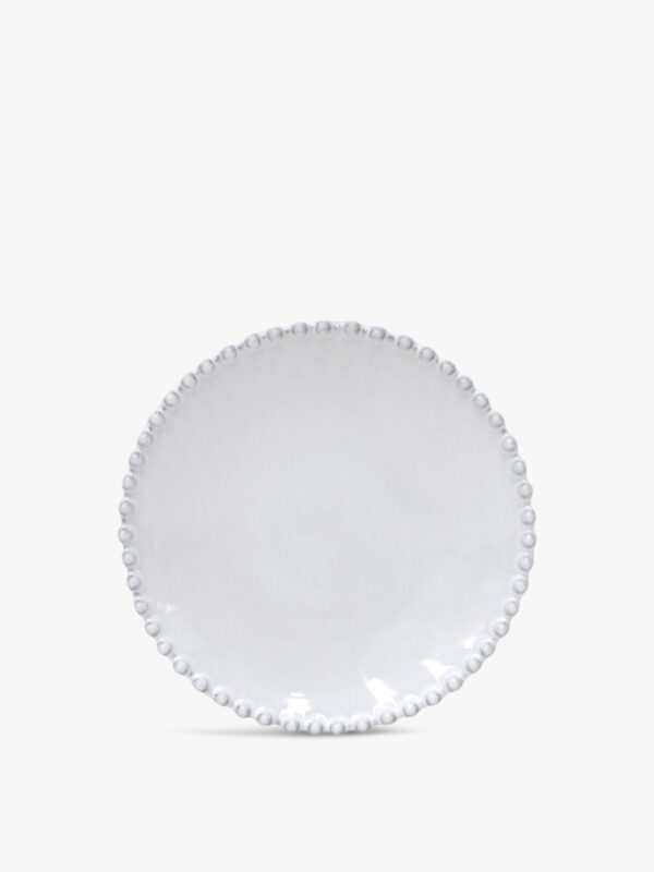 Costa Nova Pearl White Bread Plate