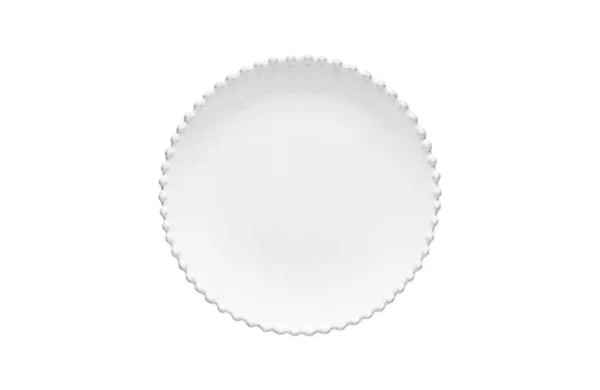 Costa Nova Pearl White Salad/Dessert Plate