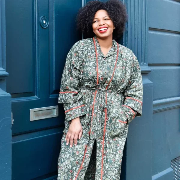 Winter Berry Dressing Gown - Image 4