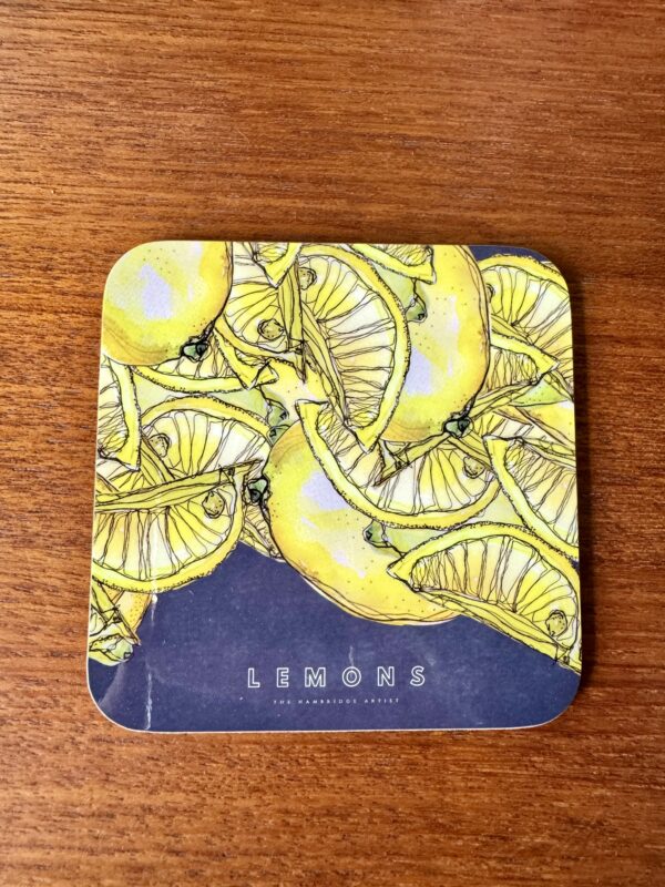 The Hambridge Artist Coaster - Lemons - Image 3