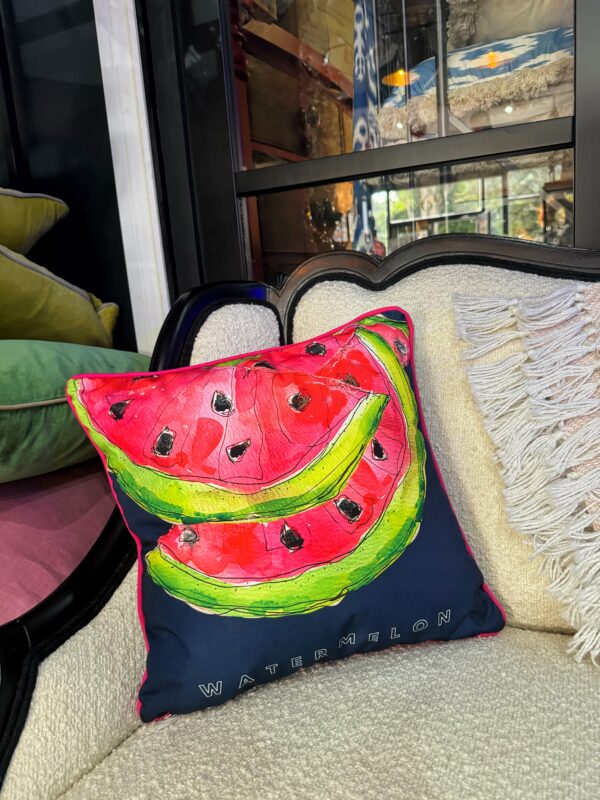 The Hambridge Artist Cushion - Watermelon