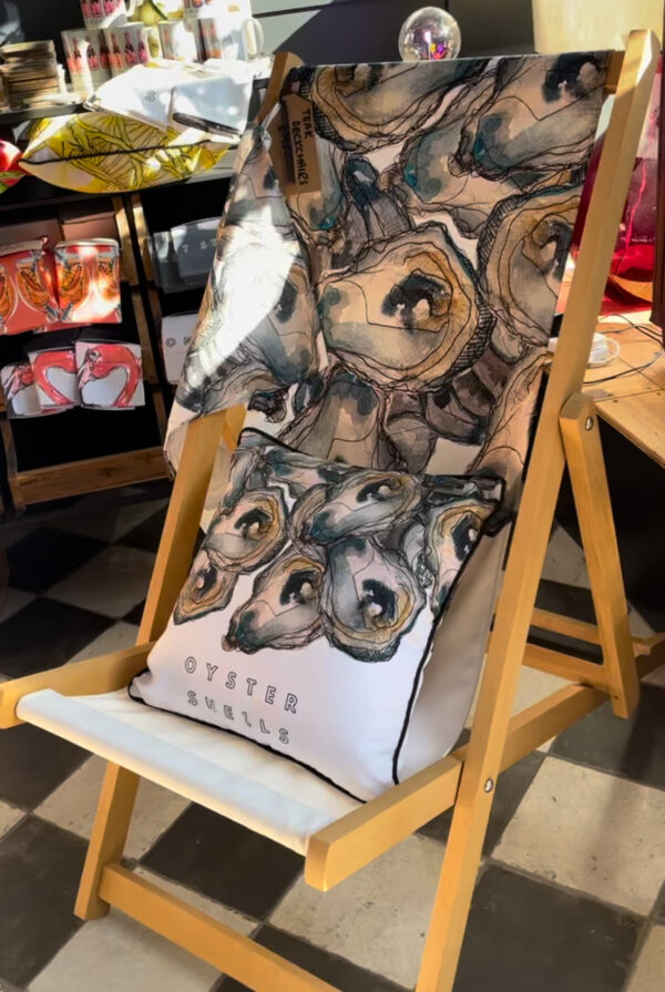 The Hambridge Artist Deckchair - Oyster - Image 4