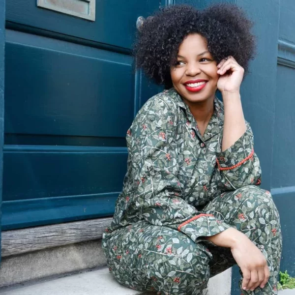 Winter Berry Print Ladies Pyjamas