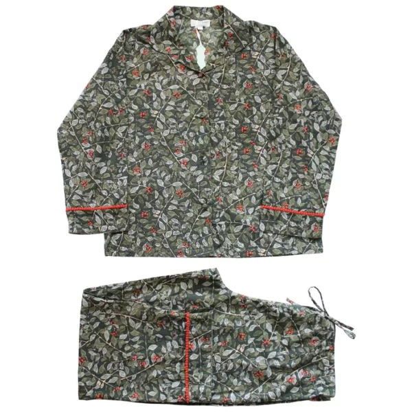 Winter Berry Print Ladies Pyjamas - Image 5