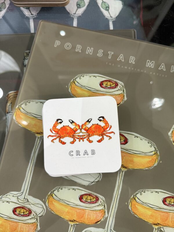 The Hambridge Artist Coaster - Crab - Image 3