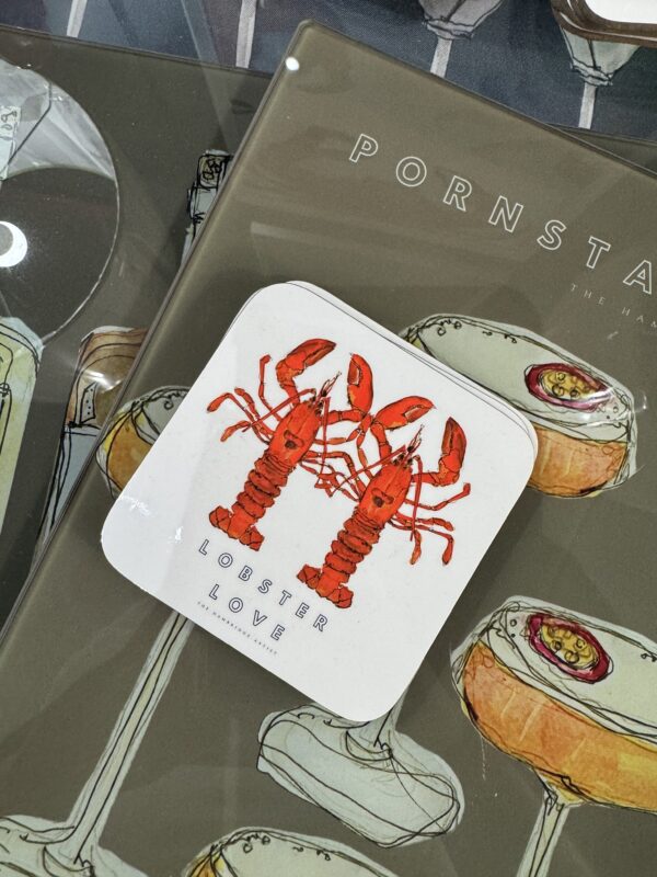 The Hambridge Artist Coaster - Lobster Love