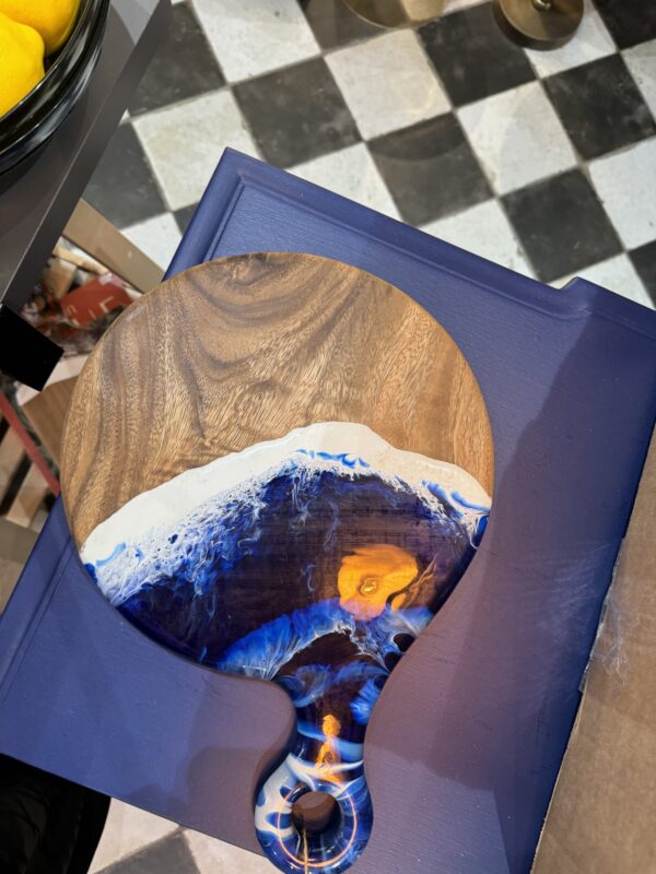 Fusion'D Round Chopping Board Blue