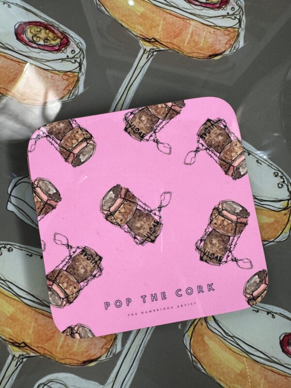 The Hambridge Artist Coaster - Cork - Image 2