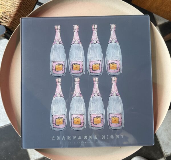 The Hambridge Artist - Champagne Night Chopping Board - Image 3