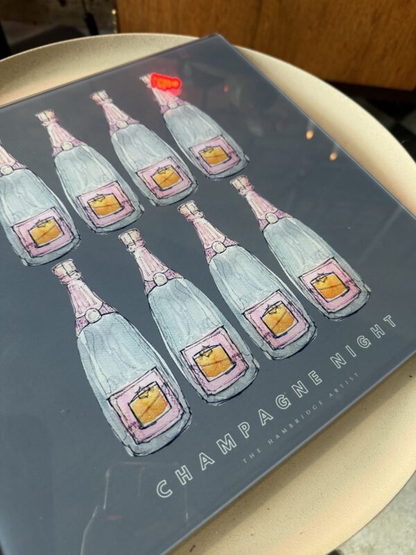 The Hambridge Artist - Champagne Night Chopping Board - Image 2