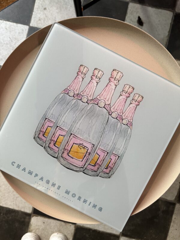 The Hambridge Artist - Champagne Morning Chopping Board - Image 2