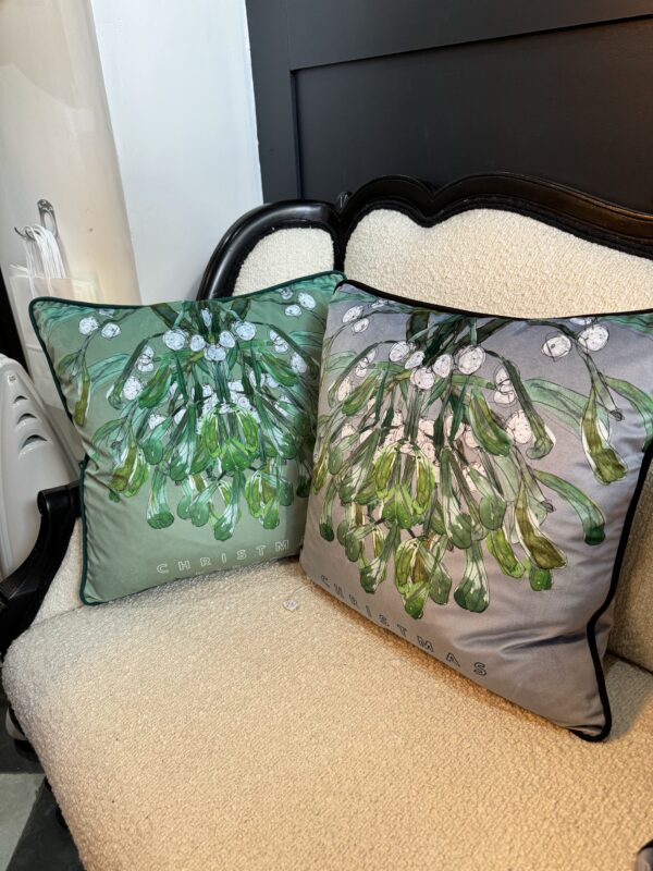 The Hambridge Artist Cushion - Mistletoe - Image 2