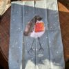 The Hambridge Artist Tea towel - Robins - Image 3