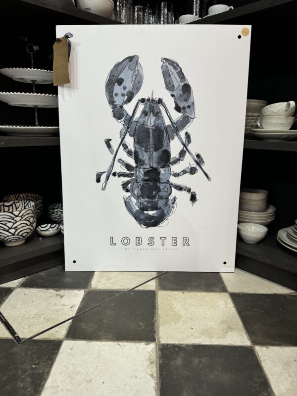 Outdoor Print - Inky Lobster